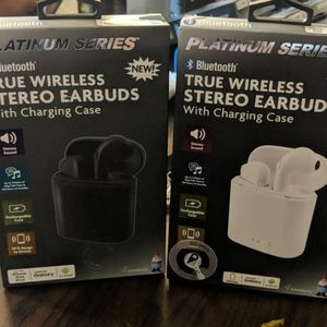 Bluetooth Wireless Earbuds w Charging Box Included